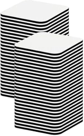 Torribala Juego de 50 posavasos grandes para tazas de sublimación, listos para transferir la prensa de