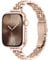 Vamyzji Metal Strap for Apple Watch Strap 41mm 40mm 38mm, Women Silm Thin Stainless Steel Metal iWacth Strap, Compatible with Apple Watch Straps Series 10 (42mm),Series 9 8 7 6 SE 5 4 3 2 1,Rose Gold