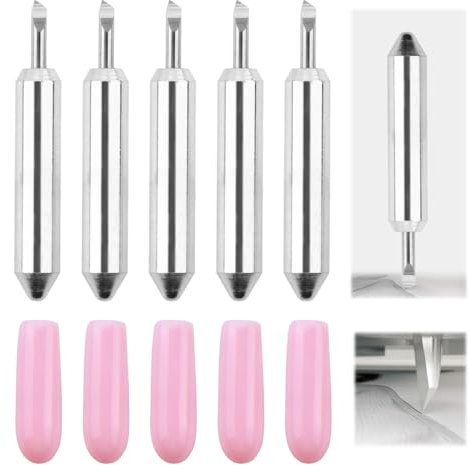 MxyVrix Schneidklingen für Cricut Joy,Cricut Klingen,5 Stück,30 Grad Schneideplotter,One Blade Ersatzklinge,Klingen,Hochwertiger Wolframstahl,Ersatzklingen für Cricut Joy,Zubehör für Cricut Joy