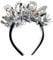 2024 Neujahrs-Stirnband, Lametta-Haarbänder, Kopfschmuck, Diadem, für Damen und Mädchen, Haar-Accessoire, Partygeschenk für Konzertpartys