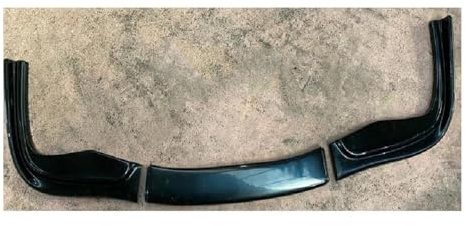 Frontstoßstange Spoiler Frontspoiler Lippe Für 5er E39 Frontstoßstange Lip Body Kit Spoiler Splitter Diffusor 3 Stück ABS-Kunststoff