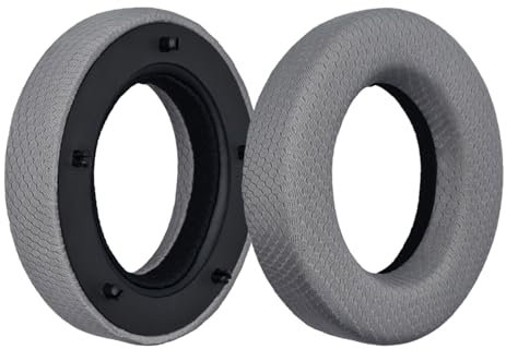 KEXIAO 1 par de almohadillas de piel de proteína, almohadillas de espuma viscoelástica para auriculares Focal Clear Elegia