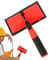 Trim Paint Edger, Edge Trimmer Applicator, 9.06x7.09 Inches, Comfortable Grip Handle, Corner Painting Tool, Clean Finish for Doors, Ceilings, Baseboards and Walls, Orange