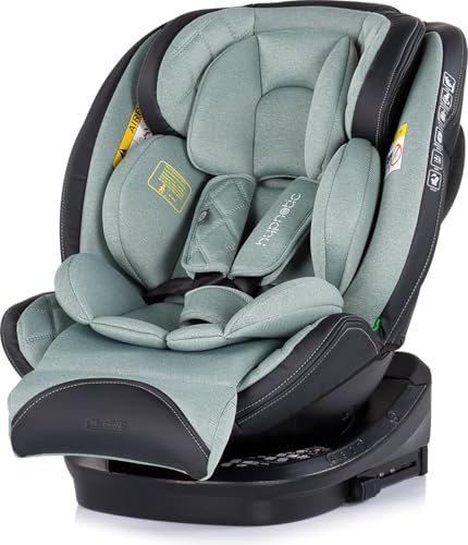 Chipolino Kindersitz Hypnotic i-Size (40-150cm) Isofix, Top Tether, Kopfstütze grün