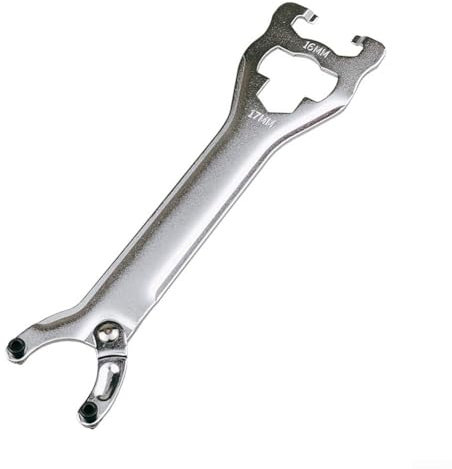 HomeVortex Bottom Bracket Cup Removal Wrench for Bike Axle Hub Cone Steel Multifunction