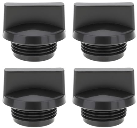VGOL Bouchon de Vidange D'eau à Filetage Fin de 1 Pouce 4 Pièces avec Joint Compatible avec Predator 3 212cc La Pompe Semi-automatique
