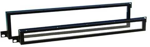 Adam Hall 19 inch Front Panel with Plexiglass Insert 2 U