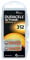 Duracell Activair Hörgeräte Batterien, 312 Größe (Rudel von 60)
