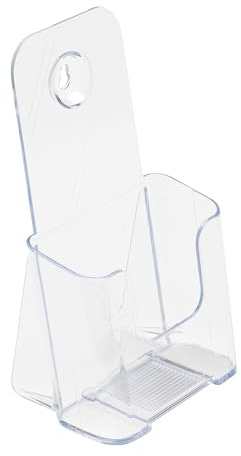 Deflecto A4 3 Tier Literature Holder - Clear