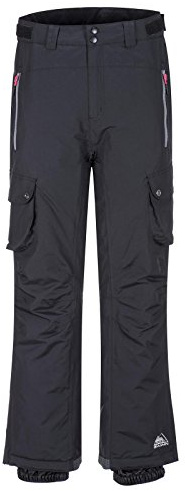 Cox Swain Damen Ski-/Snowboardhose JURAI - 8.000mm Wassersäule, Colour: Black/Grey Zipper, Size: XS