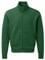 Russell Mens Authentic Full Zip Sweatshirt Jacket (3XL) (Bottle Green)