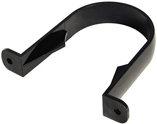 in the Floplast (Black) Hi-Cap Guttering Range Gutter:115mm DOWNPIPE: 68 or 80mm Select Individual Components as Required (2 X 68mm Pipe Clip)