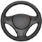 MEWANT DIY Custom Design Hand Nähen Schwarz Echtleder Auto Lenkradbezüge Wrap Fit für E90 320i 325i 330i 335i E87 120i 130i 120d