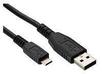 HAMLET Kabel Usb-Kabel Hamlet Usb-Kabel A Männlich To Micro Usb 1.5 M Mt.Nero Informatik
