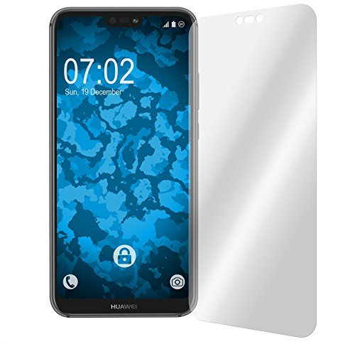 PhoneNatic Paquete de 2 Protector de Pantalla Claro Peliculas Flexibles Compatible con Huawei P20 Lite Películas Protectoras
