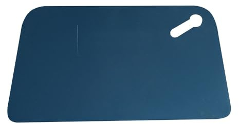 Premium-Teig-Spachtel, Schlesinger Schaber, Teig- Spatel, Teigspachtel, Kanten abgerundet, Farbe:blau, Größe:22.5 cm x 12 cm