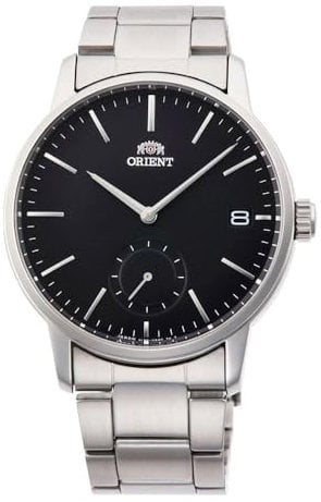 Orient Unisex Erwachsene Analog Quarz Uhr mit Edelstahl Armband RA-SP0001B10B