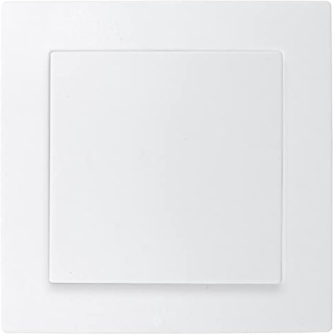 LINA Kreuzschalter Lichtschalter VDE Norm Unterputz Weiß mit Rahmen, Lichtschalter, Wippschalter, Kippschalter, Unterputzschalter von Luxus-Time