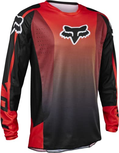 Fox Racing Herren 180 Leed Motocross Trikot Jersey, Fluoreszierendes Rot, Medium