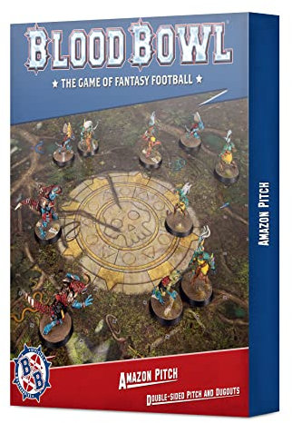 Games Workshop Blood Bowl - Zweite Staffel: Amazon Pitch & Dugouts
