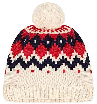 Petit Bateau Unisex-Kinder Kap, Weiss Avalanche / Mehrfarbig, 10-12 Jahre