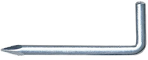 100PZ RAMPINO A CHIODO art.23x140 H.28 x L.110 x d.6,00 mm