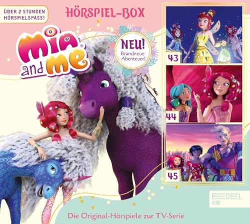 Mia and me - Die Hörspiel-Box mit den Folgen 43 - 45 - Die Original-Hörspiele zur TV-Serie