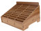 Gogogmee 1Stück Holz Handy mit Fächern Multigitter Handy Management Box für Schule Büro und Zuhause Kabelorganizer und Stifthaltebox für Ordnung Dem Schreibtisch