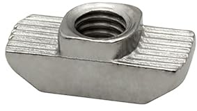 KLAK 40 - Edelstahl Hammermutter Nutenstein M6 Nut 8 für Aluprofil 40-er - 10 Stück
