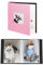 Miaikoe Album photo 10 x 15 cm - 50 pochettes - 2 paquets - À glisser dans le haut - Mini album en lin - Peut contenir 100 photos verticales de 10 x 15 cm - Pour famille, mariage, bébé - Rose
