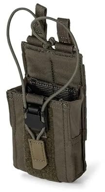 5.11 Tactical Flex Radio 2.0 Pouch, Water Resistant Nylon, Style 56652ABR, One Size, Ranger Green