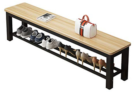 Langer Hocker, Schuhbank, Mehrzweck-Sofa-Hocker für Bettende, Badezimmer, Fitnessstudio, Umkleideraum, Restaurant, Einkaufszentrum, verstellbare und stilvolle lange Bank