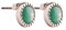 QOSS Ohrstecker DO rund Ø 6 mm mint