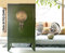 OPIUM OUTLET Chinesischer Hochzeitsschrank Schrank Kommode China asiatisch Vintage Shabby-chic Stil Kleiderschrank Holz massiv 2 Türen 2 Schubfächer (grün)