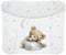 Ceba Baby® weiche Wickelauflage 75x72 cm - Baby Wickelunterlage - Wickeltischauflage für Junge und Mädchen - Wasserdicht, abwaschbar - OEKO-TEX® Standard 100 - Made in EU - Schläfriger Bär