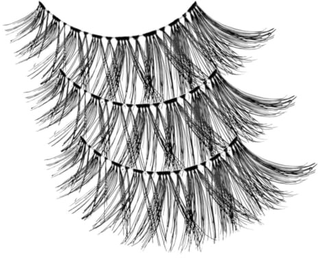 Catrice Faked Big Volume Lashes, künstliche Wimpern, Schwarz, langanhaltend, Falsche Wimpern-Effekt, ohne Mikroplastikpartikel, Nanopartikel frei, ohne Parfüm, ölfrei, 3er Pack (1pair)