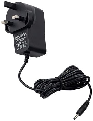 12V DC 1.5A 2A UK Mains Switching Adaptor Charger for Pure Evoke-1 1XT Evoke 2-XT 2XT Evoke-3 H4 H6 D6 D640BT Portable FM DAB Digital Radio Roberts Stream 93i 83i 94i 94L Power Cord Lead Adapte