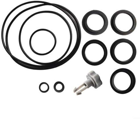 BlesConi Kit de réparation de pièces de pompe à sable pour joints toriques Intex - Valve de déverrouillage d'air - Joint d'étanchéité - Équipement de piscine