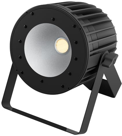 SHEHDS LED COB 200W Par Lichter Cool White und Warm White 2in1 Bühne Wasch Lichter 69 Grad Strahlwinkel DMX & Sound Aktivierte Steuerung Aluminium Legierung Shell Aufleuchten für Disco DJ Kirche Hochz