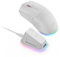 Mars Gaming MM‑T3, Mouse Wireless Ultralight, Bluetooth 5.0 + 2.4 GHz + Cavo, Sensore Ottico PIXART PAW3104PRO 14400 DPI, Base di Ricarica Magnetica RGB, Switch Huano, Software di Controllo, Bianco