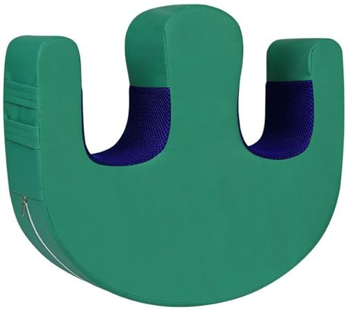 Drehhilfe Altenpflege, Drehvorrichtung Hilfsmittel Für Ältere Patienten Behinderte,Anti-Dekubitus Kissen, Beinheber Für Pflege, PU-Leder + Hochwertiger Schwamm, Pflegebett Zubehör, 47×39×13Cm