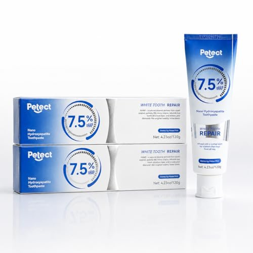 2PCS Hydroxyapatite Toothpaste for Enamel Repair, ICY Melon Mint, 120g | 7.5% Nano Hydroxyapatite Remineralizing Toothpaste, Fluoride Free & SLS Free Gentle Whitening Tooth Paste for Sensitive Teeth