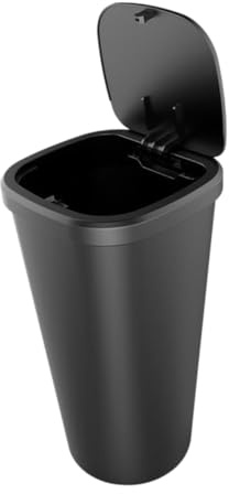 CIYODO Poubelle de Voiture Multifonctionnelle Compacte avec Ouverture à Bouton Capacité Spacieuse Matériau et Léger pour Auto et Bureau
