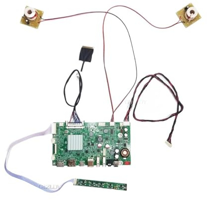 For 27'' 5120x2880@60Hz A1862 A2115 5K LCD Controller DP Type-c Driver Board DIY Monitor+ 1 Pair Crossover For LM270QQ1
