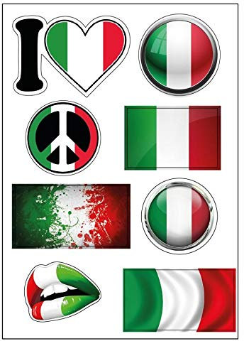 Brett A4 Aufkleber-Italien selbstklebend Klebeband Scrapbooking – D08