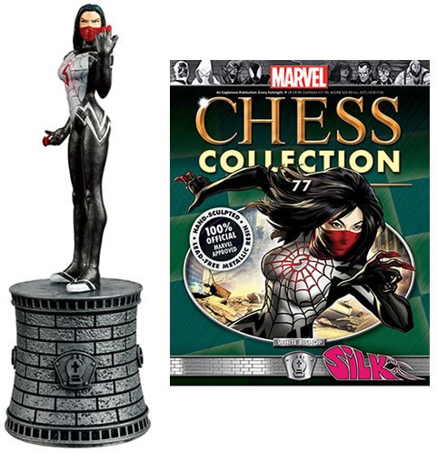 Eaglemoss Marvel Chess Figurine Collection Nº 77 Silk