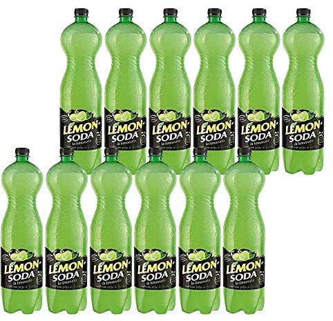 12x Campari Group Lemonsoda Limonade italienne boisson non-alcoolisée rafraîchissant bouteille PET 1Lt