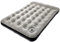 Hi-Gear Deluxe Double Air Bed with Built-in Foot Pump and Raised Pillow, for Adults, Teens & Kids, Durable, Portable, Blow Up, Inflatable Mattress, Camping, Festivals or Overnight Guests, Grey