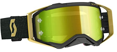 Scott Goggle Prospect schwarz/gold yel chro wks