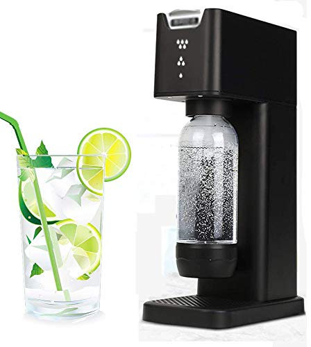 WYSD Juego de Agua carbonatada, Fabricante de Agua con Gas eléctrico One Touch para Agua del Grifo carbonatada con Solo presionar un botón Dispensador de Agua con Gas